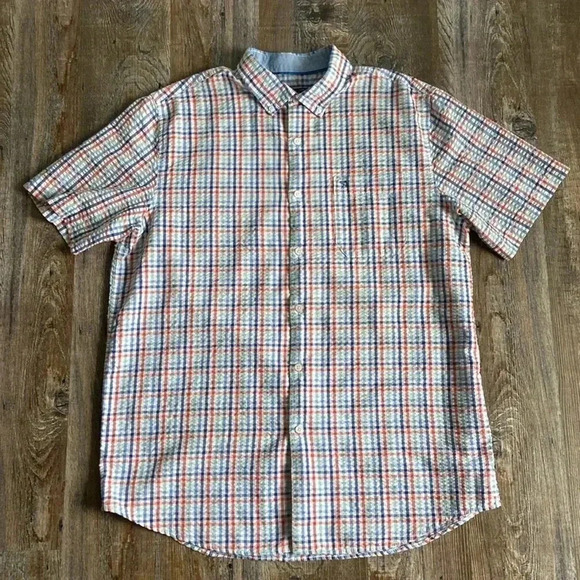 Arnold Palmer | Short Sleeve Button Down  Shirt - Picture 2 of 4